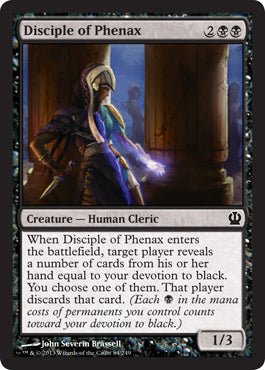 Disciple of Phenax (Theros) Near Mint - Nick Nack's Full Frontal Attack