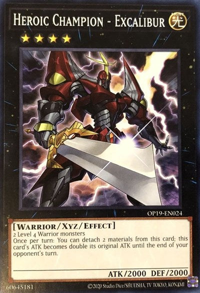 Heroic Champion - Excalibur (OTS Tournament Pack 19) Near Mint Unlimited