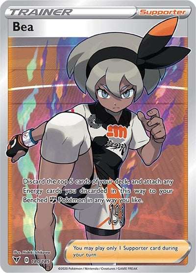 Bea (Full Art) (SWSH04: Vivid Voltage) Near Mint Holofoil