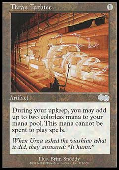 Thran Turbine (Urza's Saga) Heavy Play