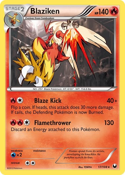Blaziken (Dark Explorers) Light Play Holofoil