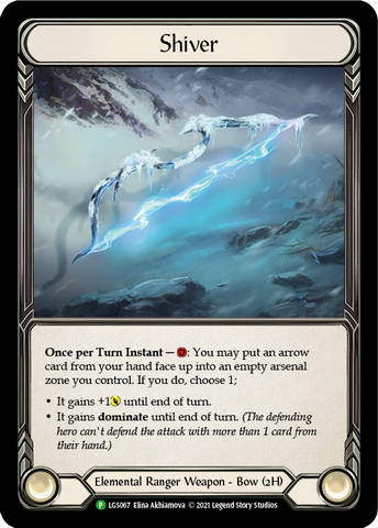 Shiver [LGS067] (Promo) Feuille froide 