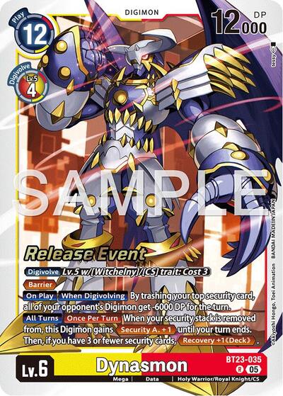 Dynasmon (Hackers' Slumber Release Event Cards) Near Mint Foil - Nick Nack's Full Frontal Attack