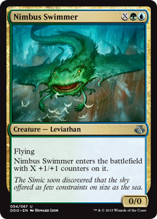 Nimbus Swimmer (Duel Decks: Kiora vs Elspeth) Near Mint