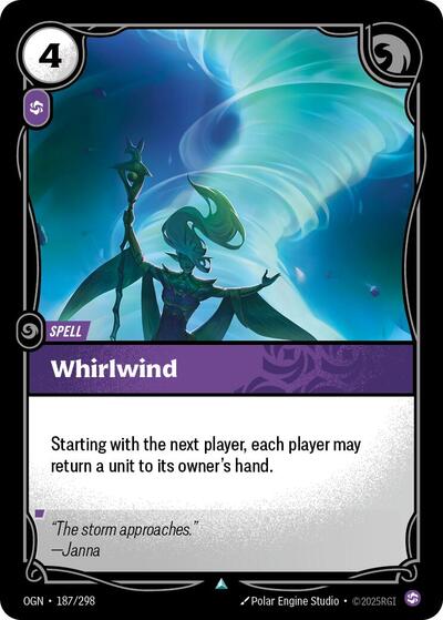 Whirlwind (Origins) Near Mint - Nick Nack's Full Frontal Attack