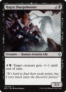 Hagra Sharpshooter (Battle for Zendikar) Near Mint - Nick Nack's Full Frontal Attack
