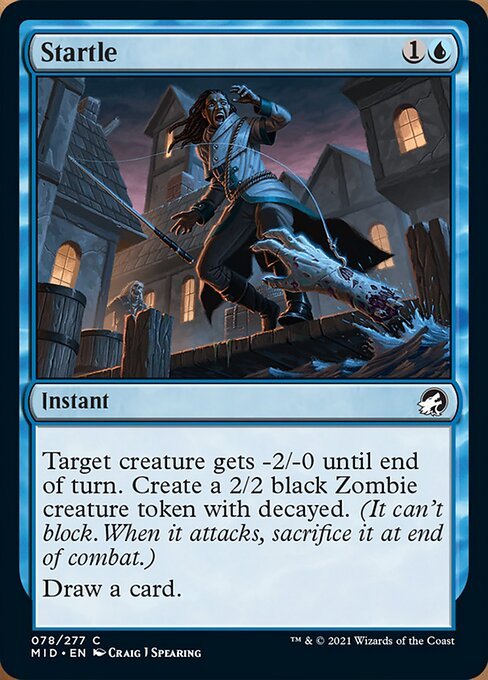 Startle (Innistrad: Midnight Hunt) Near Mint - Nick Nack's Full Frontal Attack