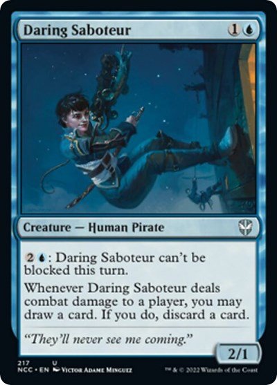 Daring Saboteur (Commander: Streets of New Capenna) Near Mint - Nick Nack's Full Frontal Attack