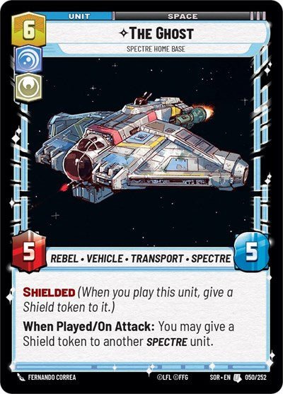 The Ghost Spectre Home Base (Spark of Rebellion) Near Mint - Nick Nack's Full Frontal Attack