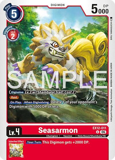 Seasarmon (Digital World Shambala) Near Mint - Nick Nack's Full Frontal Attack