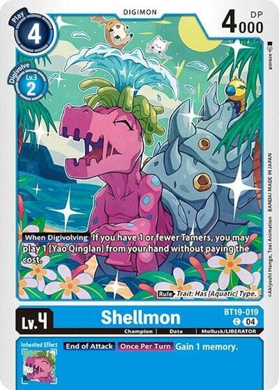Shellmon (Release Special Booster 2.0) Near Mint - Nick Nack's Full Frontal Attack