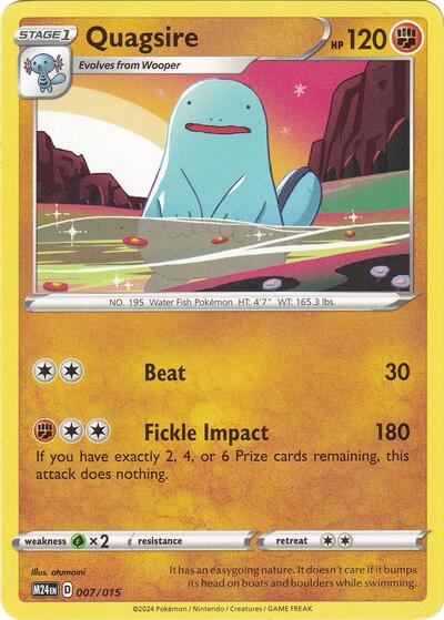 Quagsire (McDonald's Promos 2024) Near Mint