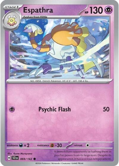 Espathra (SV07: Stellar Crown) Near Mint Reverse Holofoil