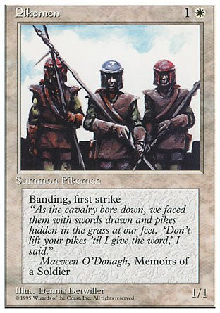 Pikemen (4th Edition) Light Play - Nick Nack's Full Frontal Attack