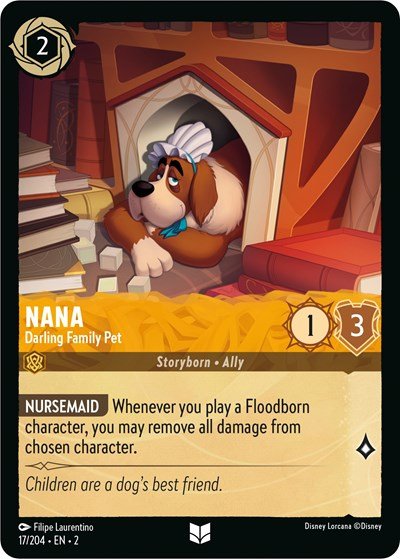 Nana - Darling Family Pet (Rise of the Floodborn) Near Mint - Nick Nack's Full Frontal Attack