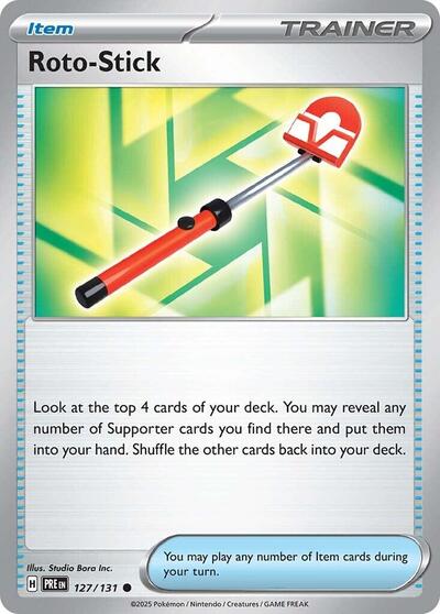 Roto-Stick (SV: Prismatic Evolutions) Near Mint