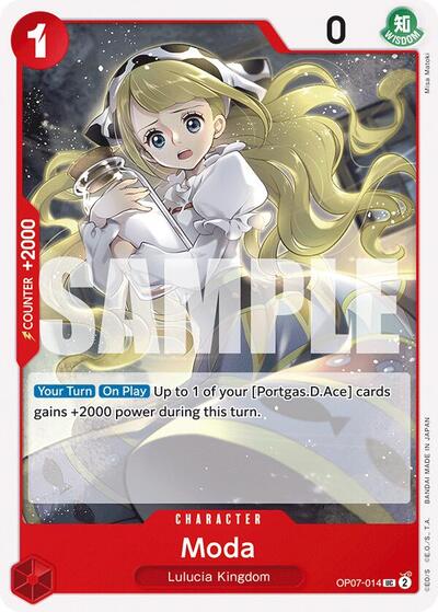 Moda (500 Years in the Future) Near Mint