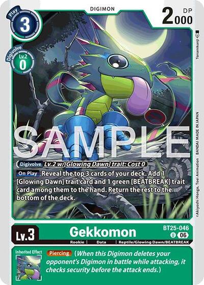 Gekkomon (Dual Revolution Booster) Near Mint