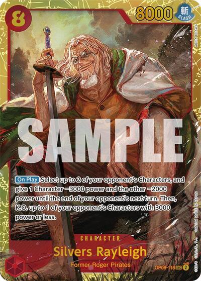 Silvers Rayleigh (Two Legends) Near Mint Foil