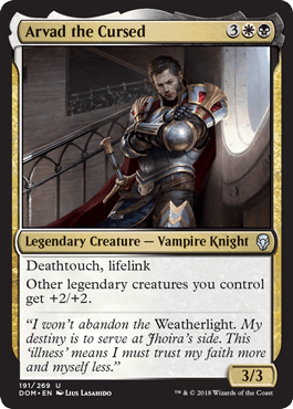 Arvad the Cursed (Dominaria) Near Mint - Nick Nack's Full Frontal Attack