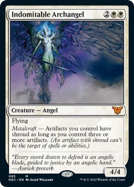 Indomitable Archangel (Commander: Kamigawa: Neon Dynasty) Near Mint - Nick Nack's Full Frontal Attack
