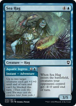 Sea Hag (Commander Legends: Battle for Baldur's Gate) Near Mint - Nick Nack's Full Frontal Attack