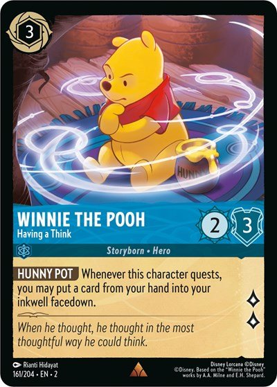 Winnie the Pooh - Having a Think (Rise of the Floodborn) Near Mint - Nick Nack's Full Frontal Attack