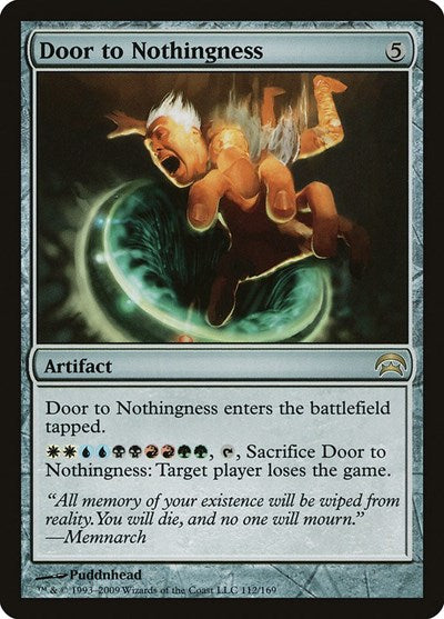 Door to Nothingness (Planechase) Near Mint