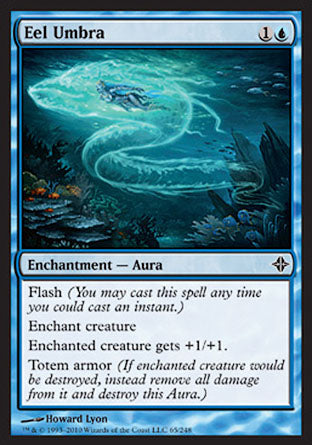 Eel Umbra (Rise of the Eldrazi) Light Play