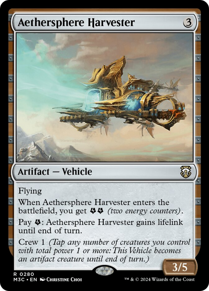 Aethersphere Harvester [Modern Horizons 3 Commander]