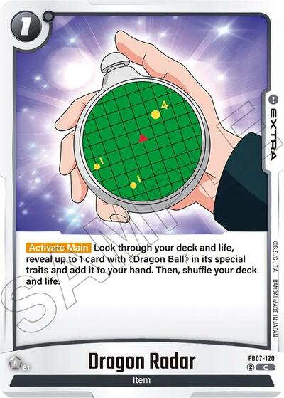 Dragon Radar (Wish For Shenron) Near Mint - Nick Nack's Full Frontal Attack