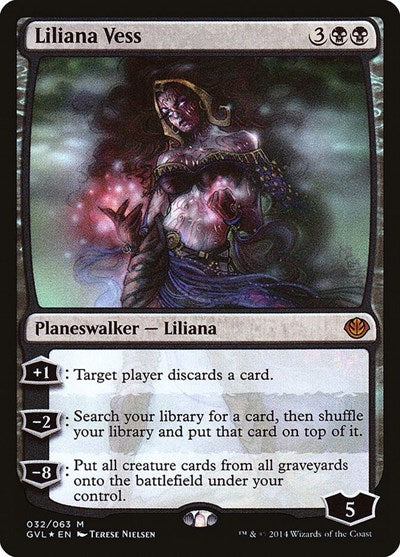 Liliana Vess (Duel Decks: Anthology) Near Mint Foil