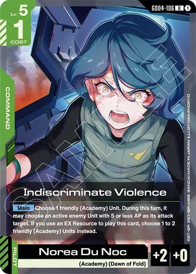 Indiscriminate Violence (Phantom Aria) Near Mint