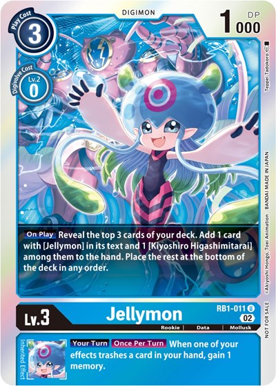 Jellymon (Resurgence Booster Box Promotion Pack) (Resurgence Booster) Near Mint Foil