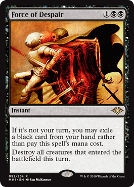 Force of Despair (Modern Horizons) Near Mint - Nick Nack's Full Frontal Attack