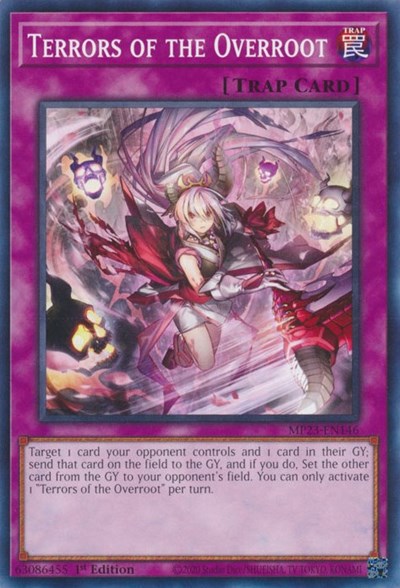 Terrors of the Overroot (25th Anniversary Tin: Dueling Heroes Mega Pack) Light Play 1st Edition
