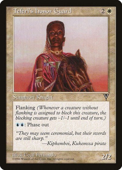 Teferi's Honor Guard (Visions) Light Play