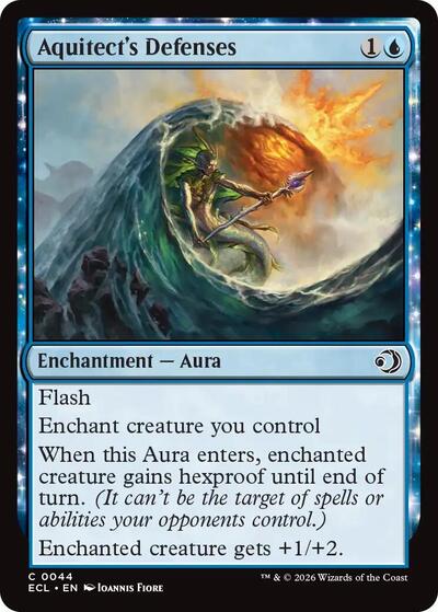 Aquitect's Defenses (Lorwyn Eclipsed) Near Mint - Nick Nack's Full Frontal Attack