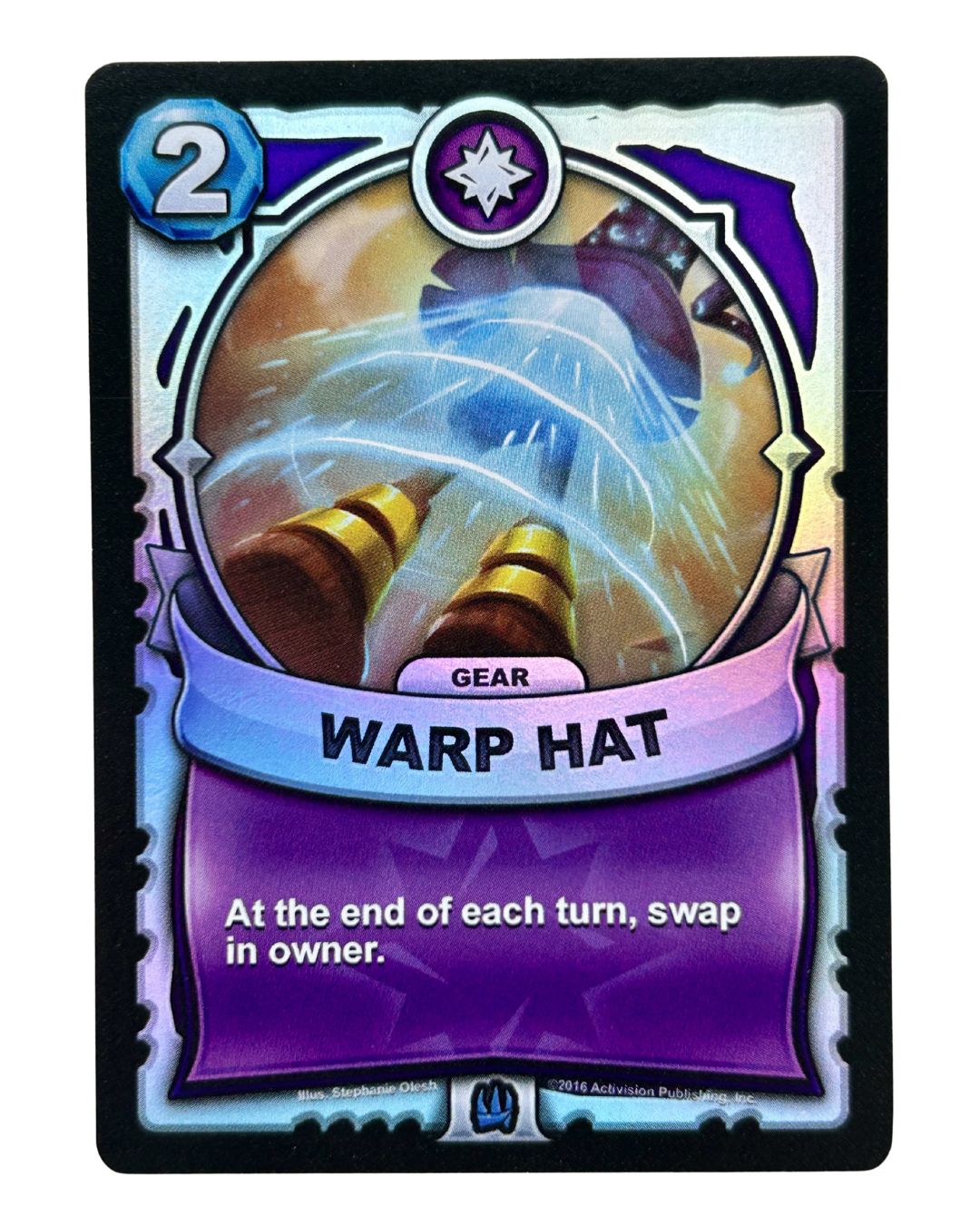 Warp Hat (Battlecast) (Silver Foil) - Nick Nack's Full Frontal Attack