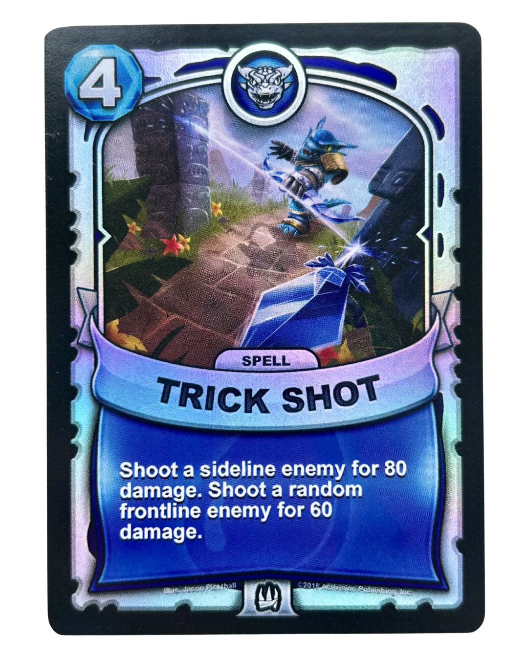 Trick Shot (Battlecast) (Silver Foil) - Nick Nack's Full Frontal Attack