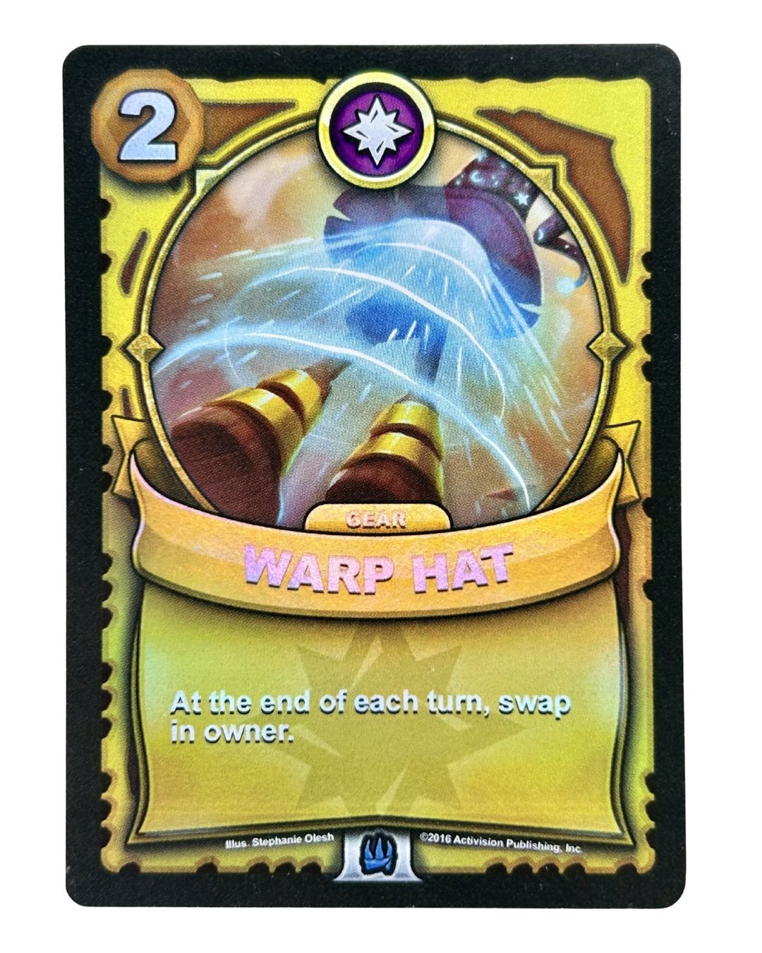 Warp Hat (Battlecast) (Gold Foil) - Nick Nack's Full Frontal Attack
