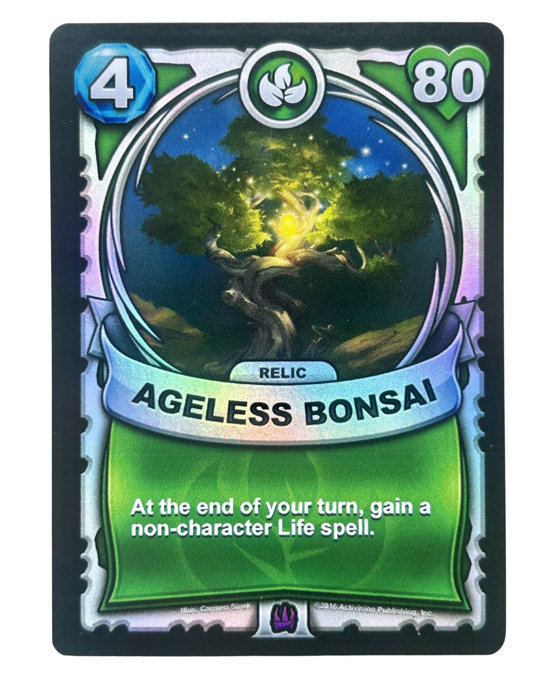 Ageless Bonsai (Battlecast) (Silver Foil) - Nick Nack's Full Frontal Attack
