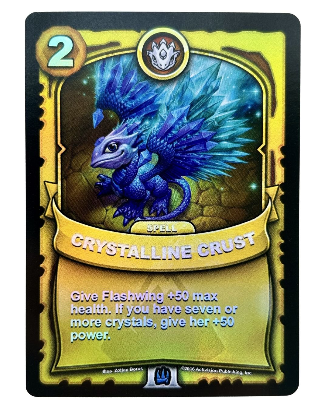 Crystalline Crust (Battlecast) (Gold Foil) - Nick Nack's Full Frontal Attack