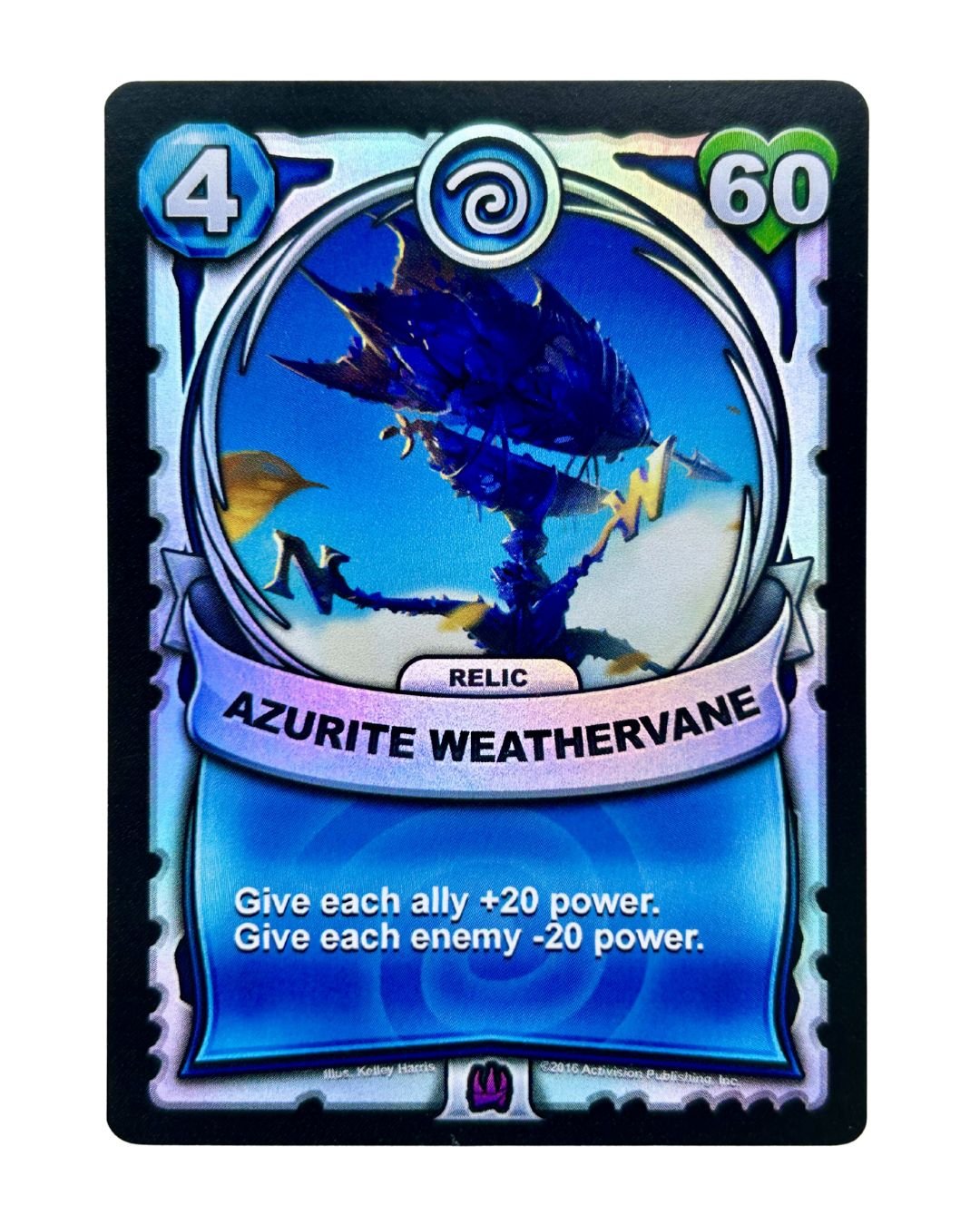 Azurite Weathervane (Battlecast) (Silver Foil) - Nick Nack's Full Frontal Attack