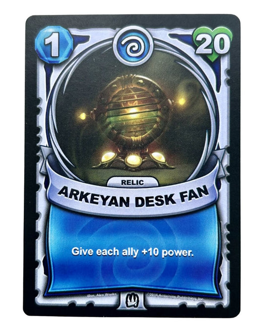 Arkeyan Desk Fan (Battlecast) - Nick Nack's Full Frontal Attack
