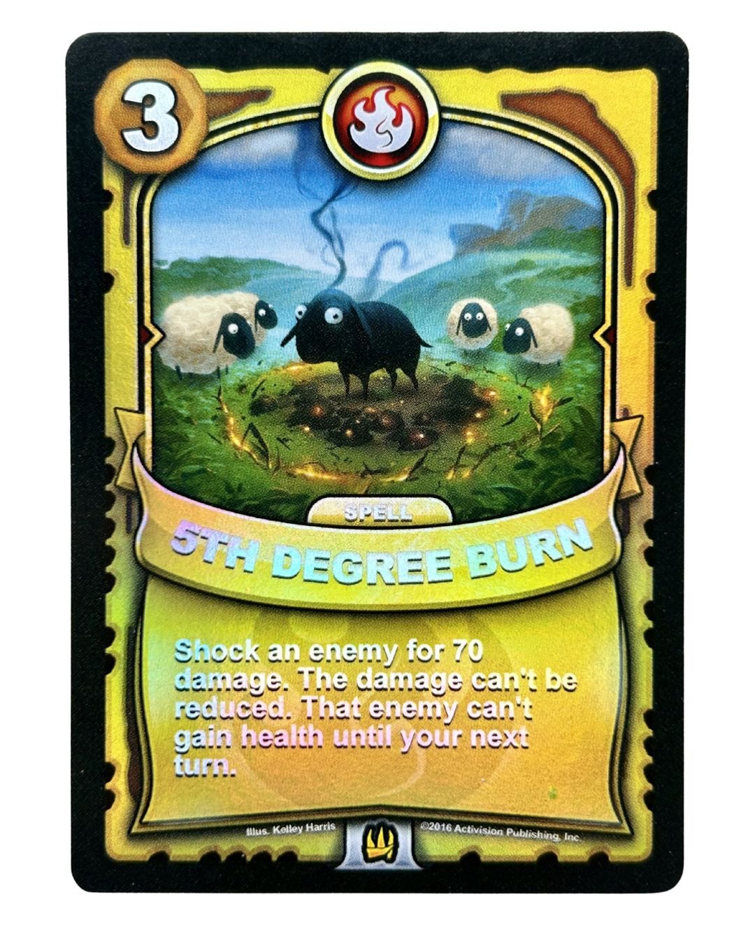5th Degree Burn (Battlecast) (Gold Foil) - Nick Nack's Full Frontal Attack