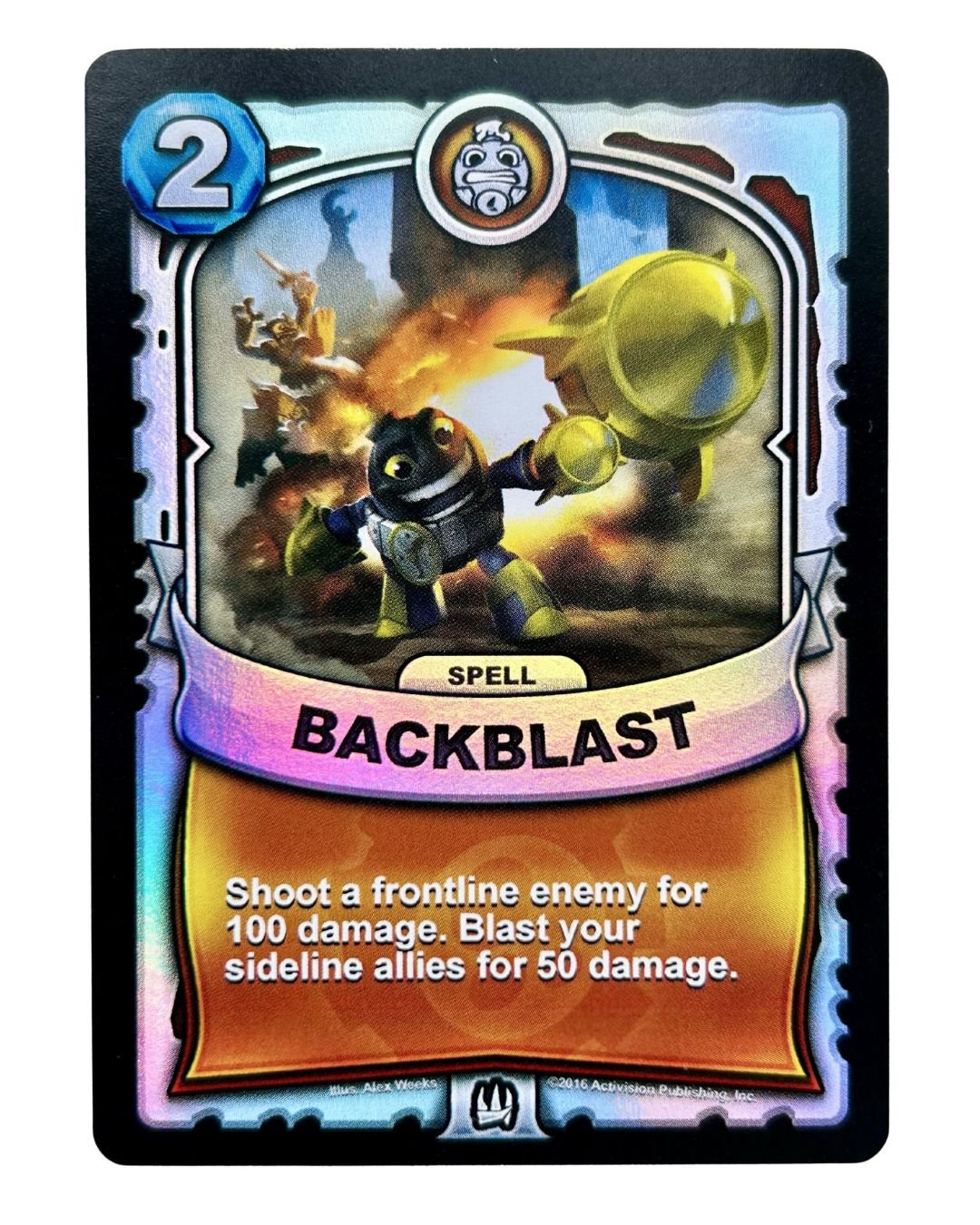 Backblast (Battlecast) (Silver Foil) - Nick Nack's Full Frontal Attack