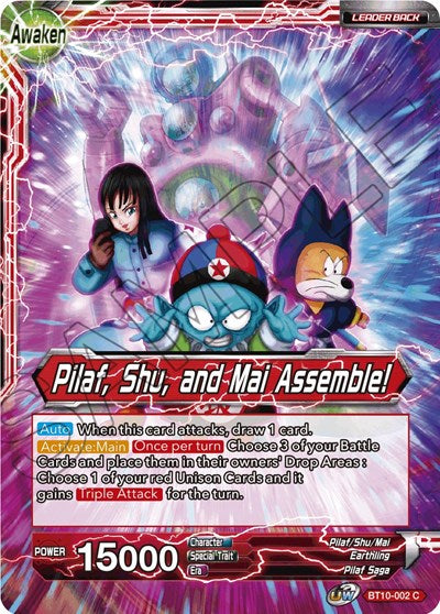 Pilaf // Pilaf, Shu, and Mai Assemble! (Rise of the Unison Warrior) Near Mint
