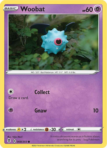 Woobat (068/203) [Espada y escudo: Cielos en evolución] 