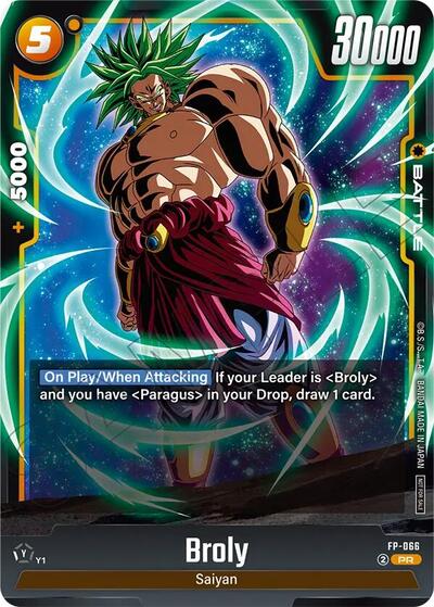 Broly (Tournament Pack 09) (Tournament and Championship Promos) Near Mint - Nick Nack's Full Frontal Attack